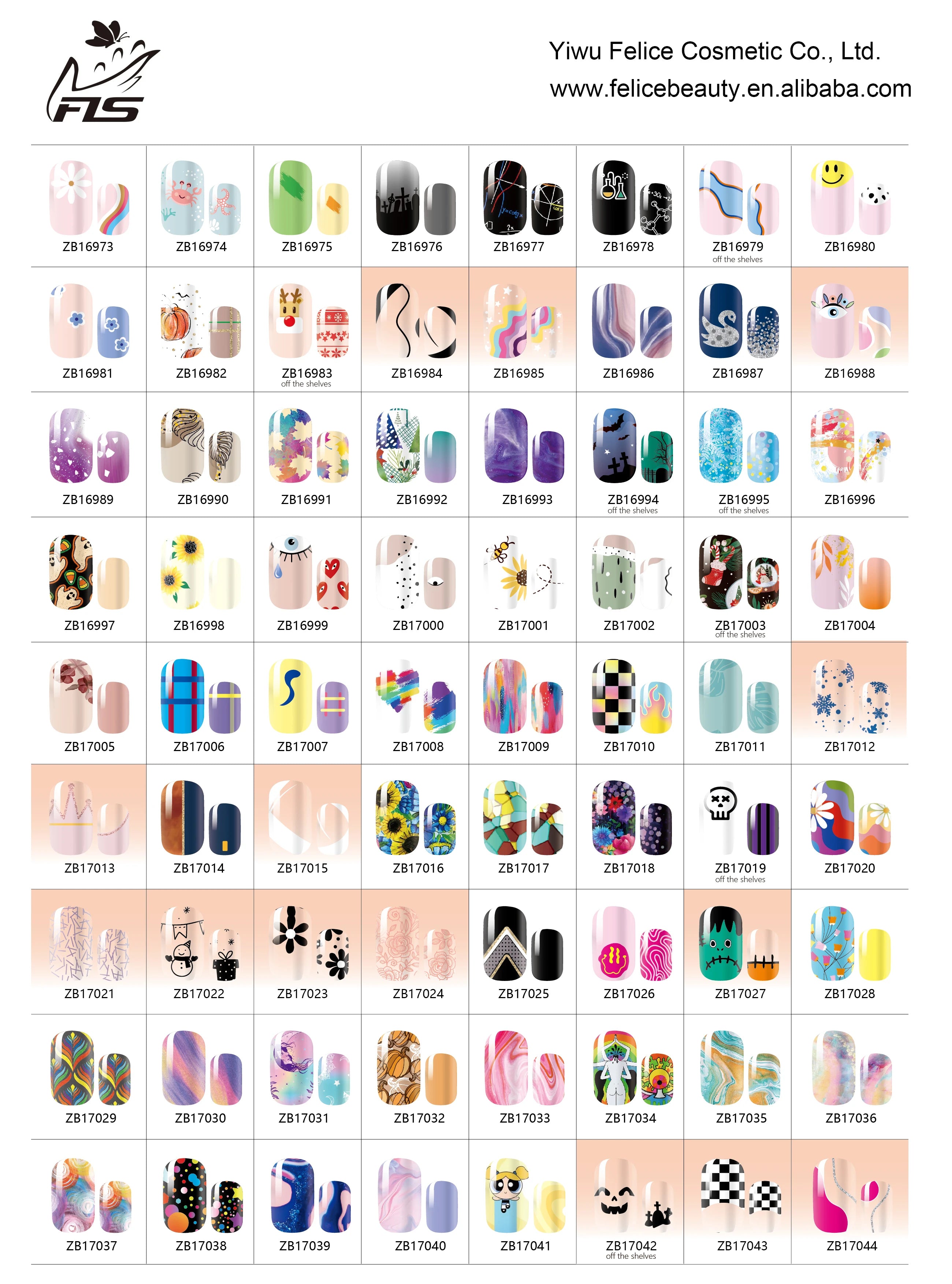 Nailpolishstore Classic Colors French Japanese DIY No Lamp Needed Nail Polish Stickers Rainbow Heart Translucent Glitter Design Nail Wraps