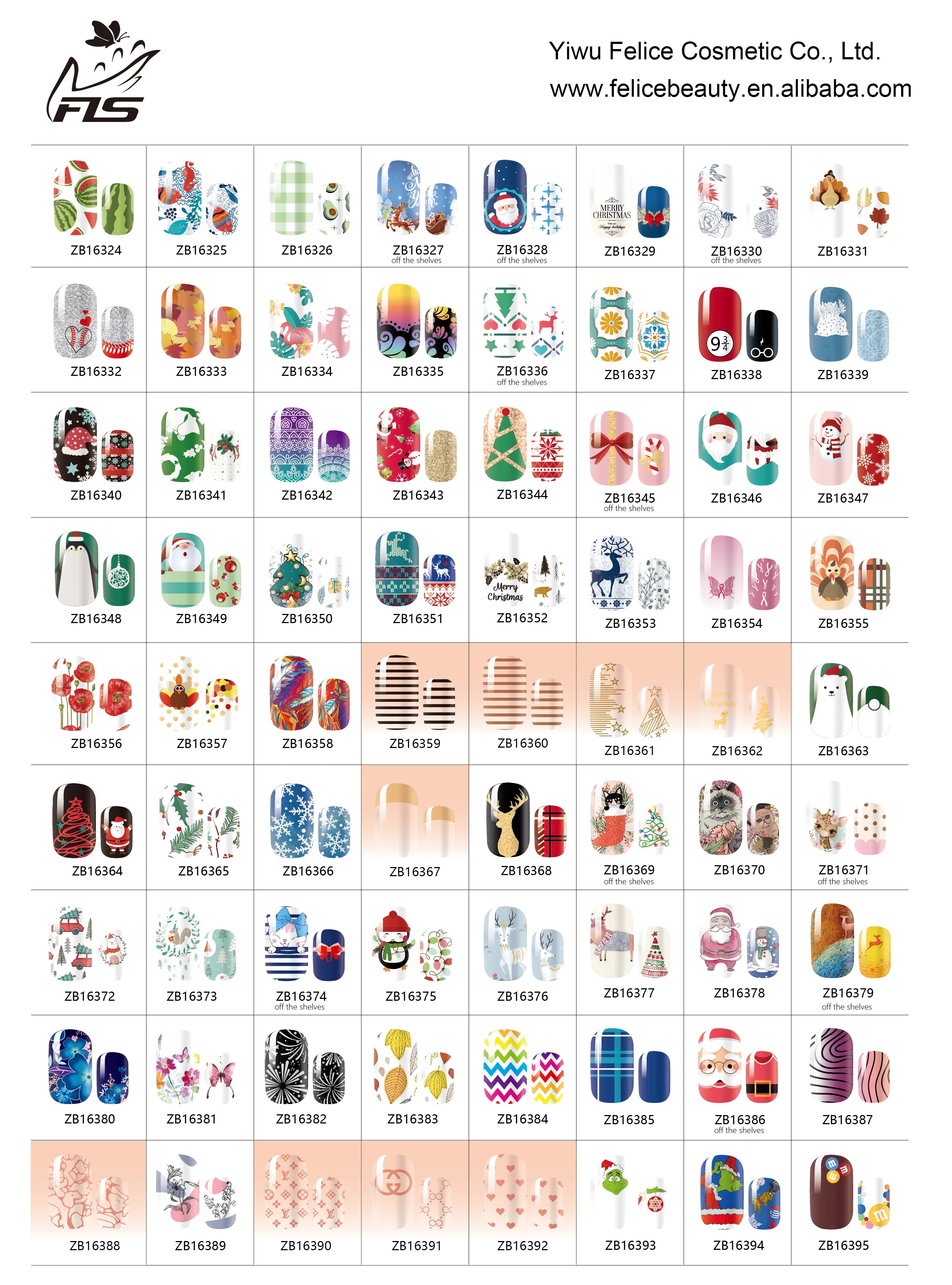 Nailpolishstore Classic Colors French Japanese DIY No Lamp Needed Nail Polish Stickers Rainbow Heart Translucent Glitter Design Nail Wraps