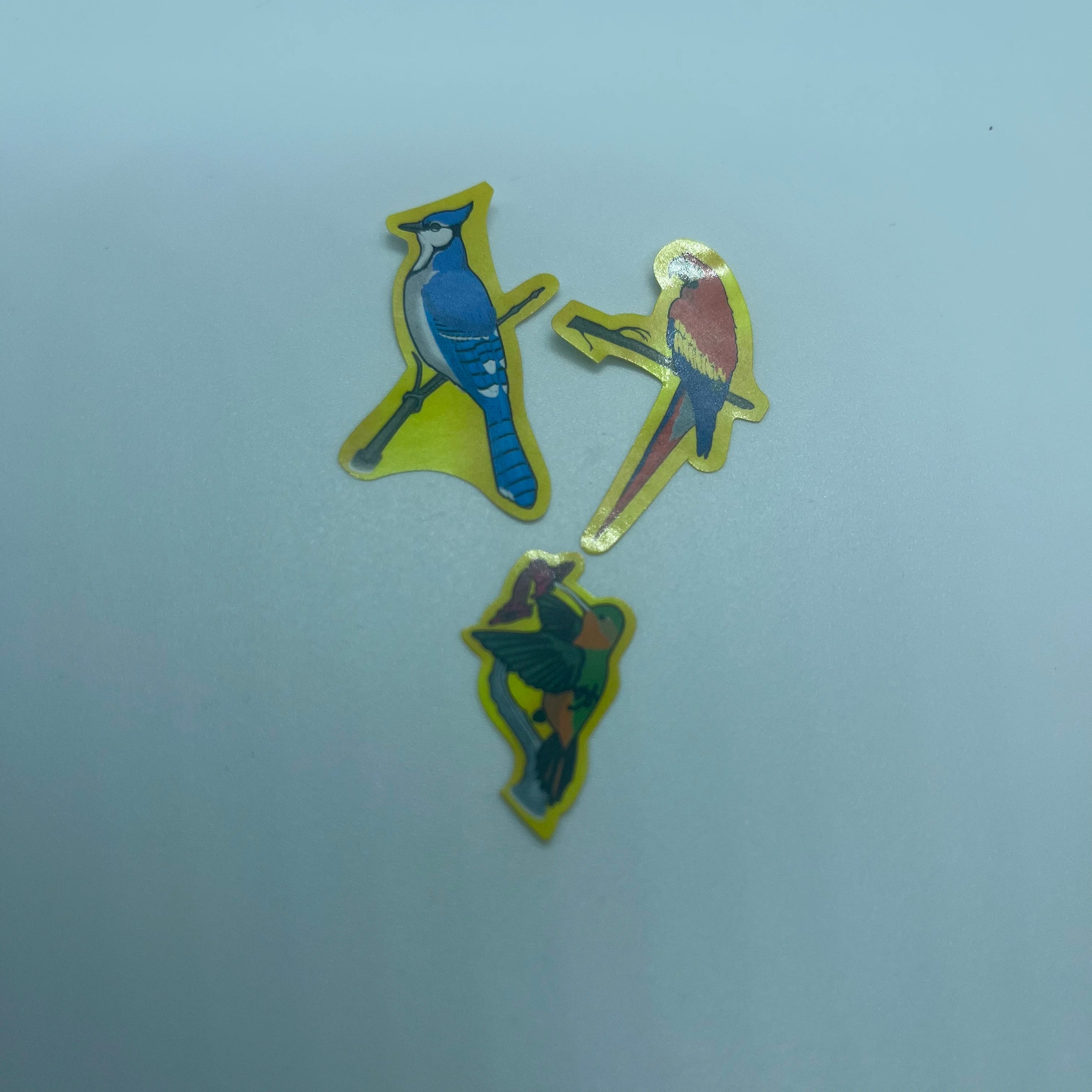 Nailpolishstore Colourful Transparent Film Waterproof  Cartoon Nail Art Stickers