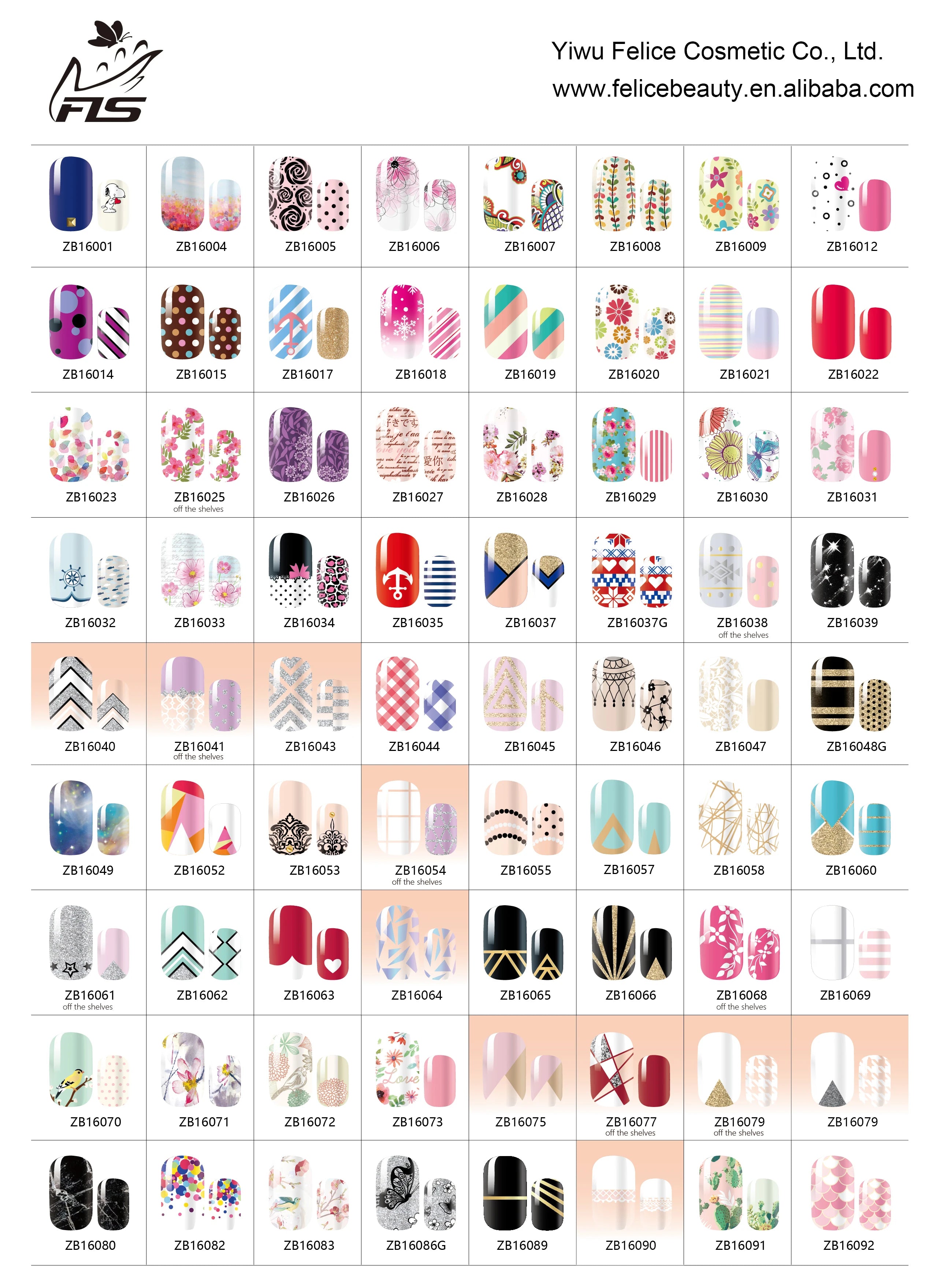 Nailpolishstore Classic Colors French Japanese DIY No Lamp Needed Nail Polish Stickers Rainbow Heart Translucent Glitter Design Nail Wraps